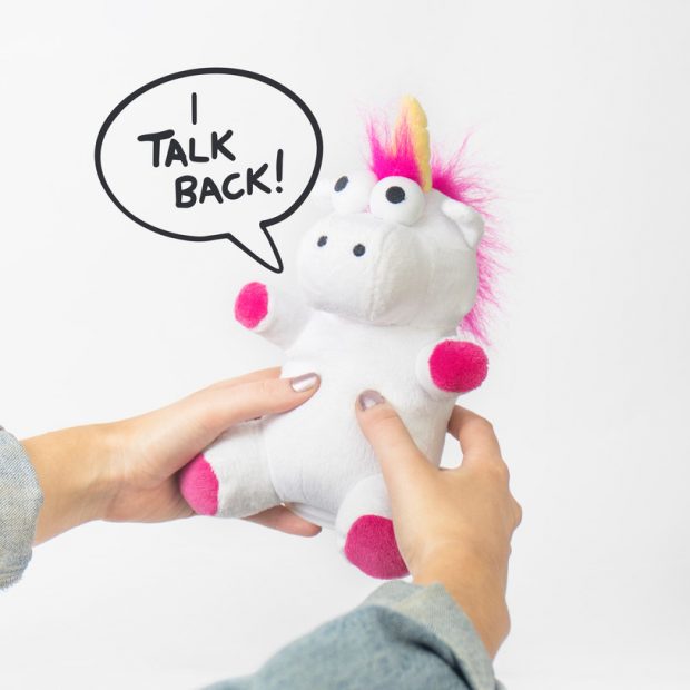 unicorn that walks and talks