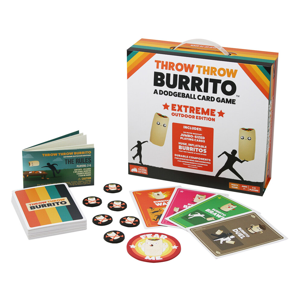 burrito toss game